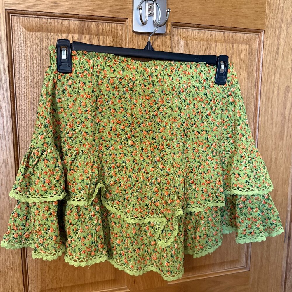 Women's Floral Skort